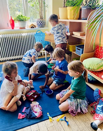 apprendre en jouant à la maternelle