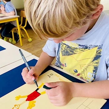 Dessiner à la maternelle