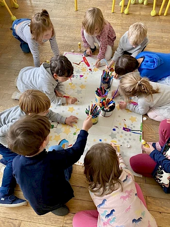 Dessiner à la maternelle